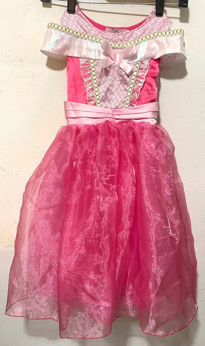 bibei beiniu Pink Princess Dress Costume Girls Size 130